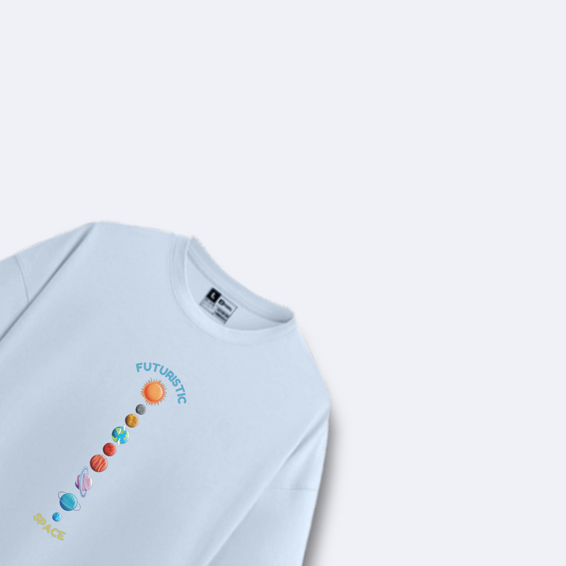 Oversize Cute Wear Light Blue | FUTURASTIC