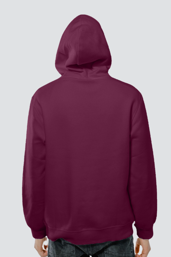 REGULAR UNISEX HOODIE #004 //  MAROON