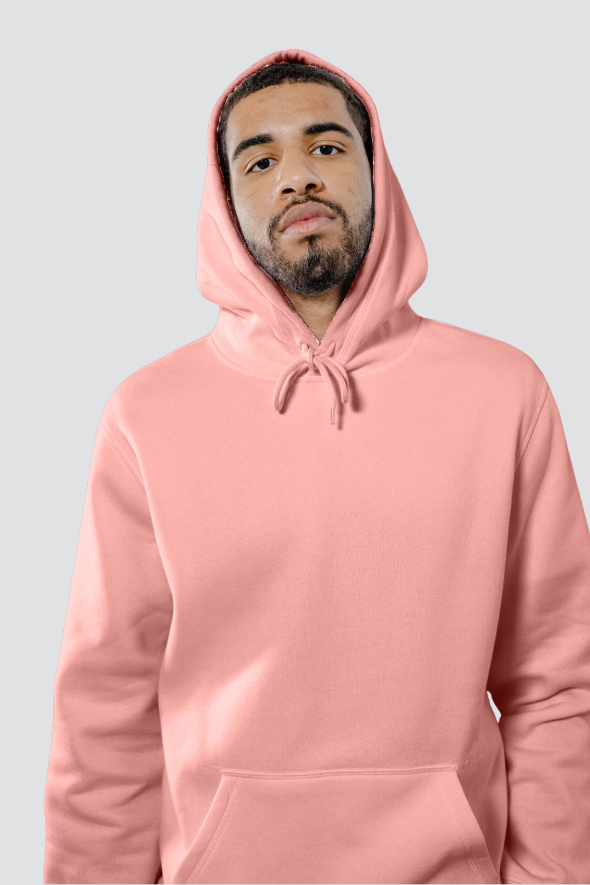 REGULAR UNISEX HOODIE #005 //   PEACH