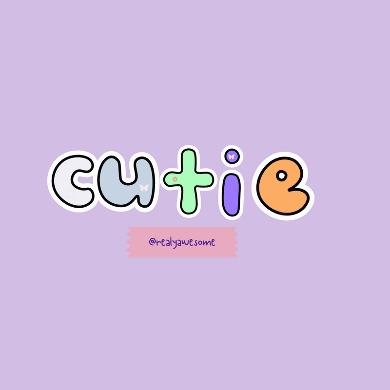 Oversize Cute Wear Purple | Cutie