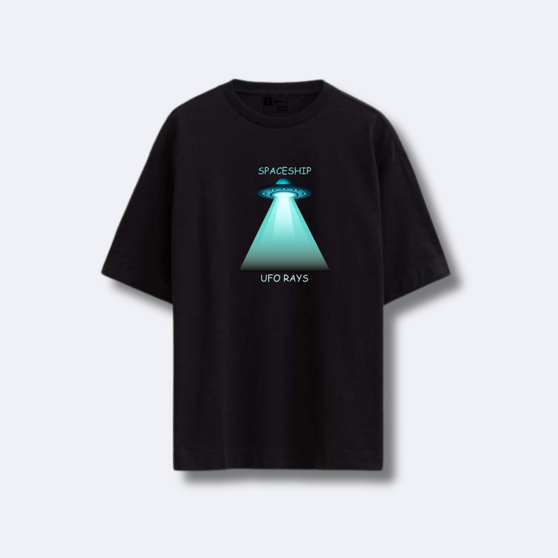 Oversize Cute Wear Black | UFO