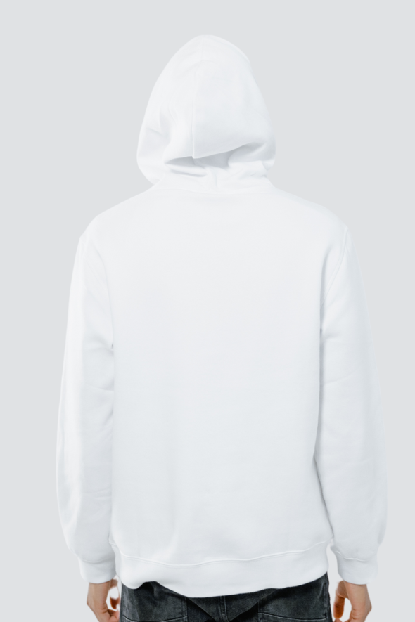 REGULAR UNISEX HOODIE #001  // WHITE