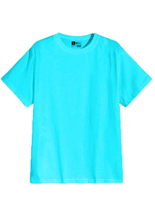 Everyday Regular Tee | Aqua Blue