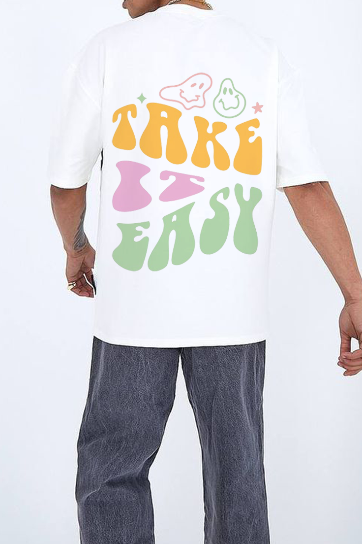 Take It Easy Oversize | White